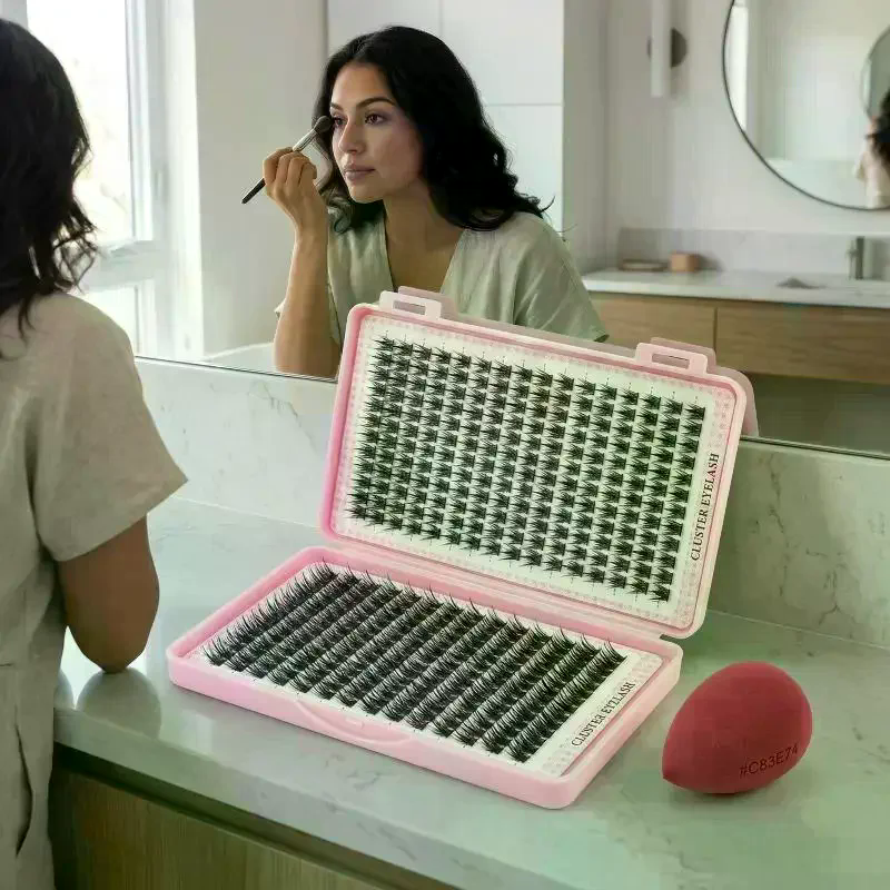 Eyelash Extension - 392 Pcs Eyelash Extension Kit Fluffy