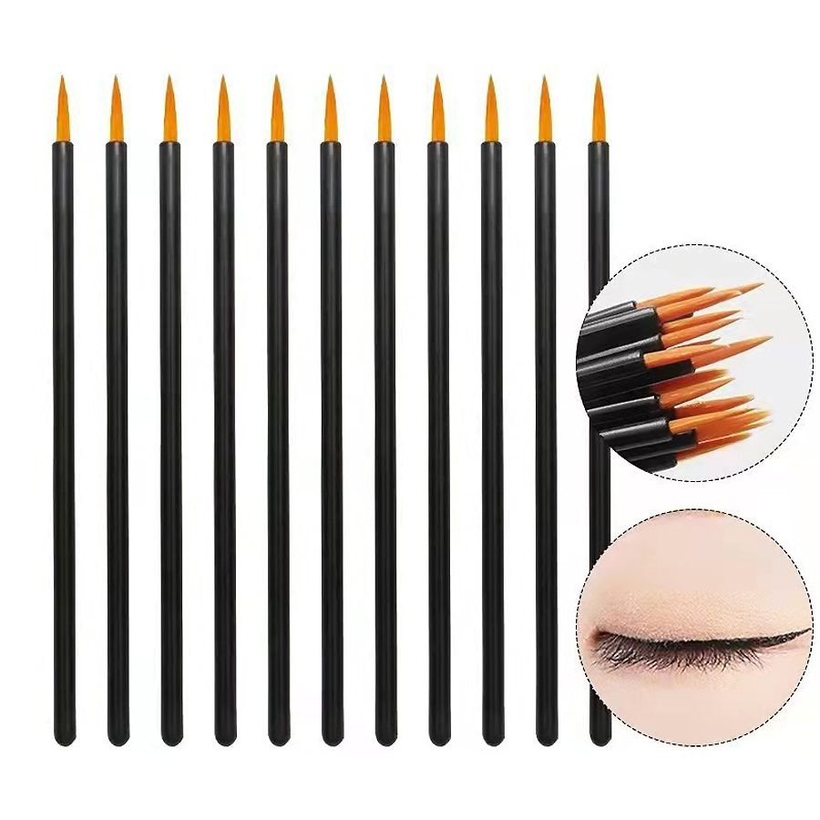 Eyelash Extension - 50/100pcs Professional Disposable Eyeliner Brush Eye