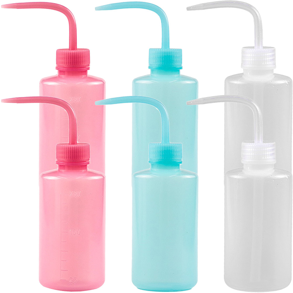 Eyelash Extension - 6Pcs Eyelashes Wash Bottles Leakproof Portable