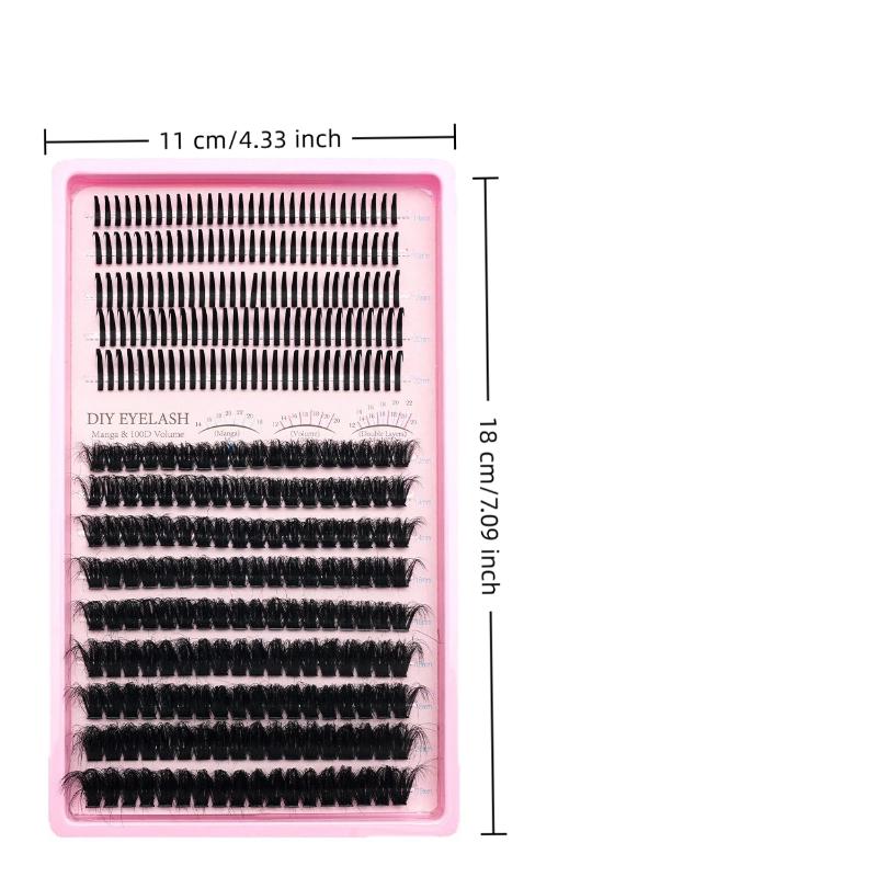 Eyelash Extension - Volume Lash Clusters Mink Wispy Spiky
