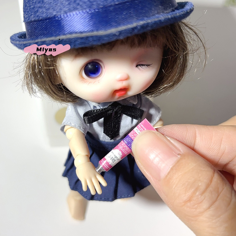 Makeup Beauty House - 2Pcs Miniature Dollhouse Hand Cream Makeup