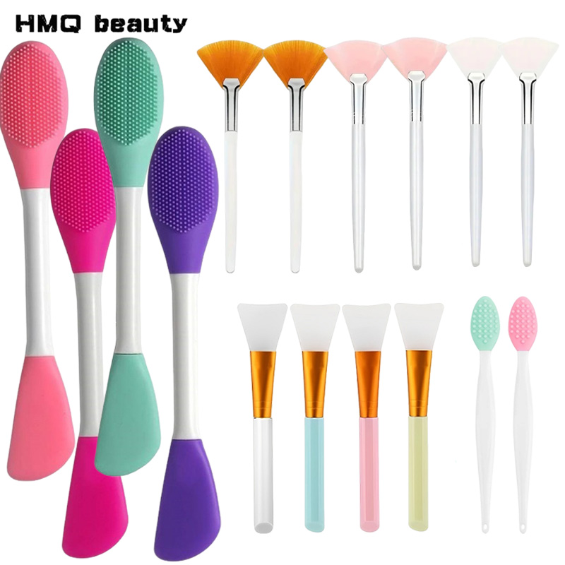 Woman Beauty Makeup - Professional Silicone Mask Brush Soft Applicator