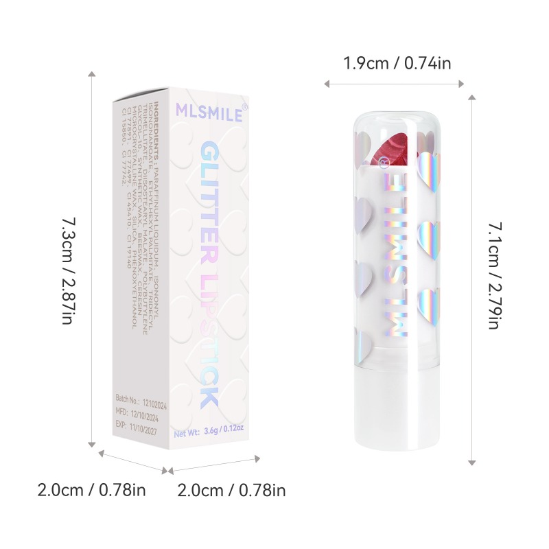 Starry Glitter Lipstick Long L - Beauty Makeup Store 리뷰 및 가격