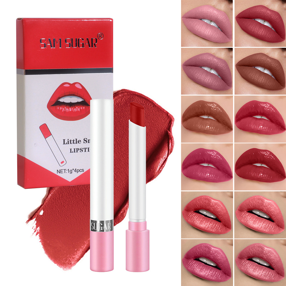 Cigarette Lipstick Set 4 Pcs P - Beauty Makeup Store 리뷰 및 가격