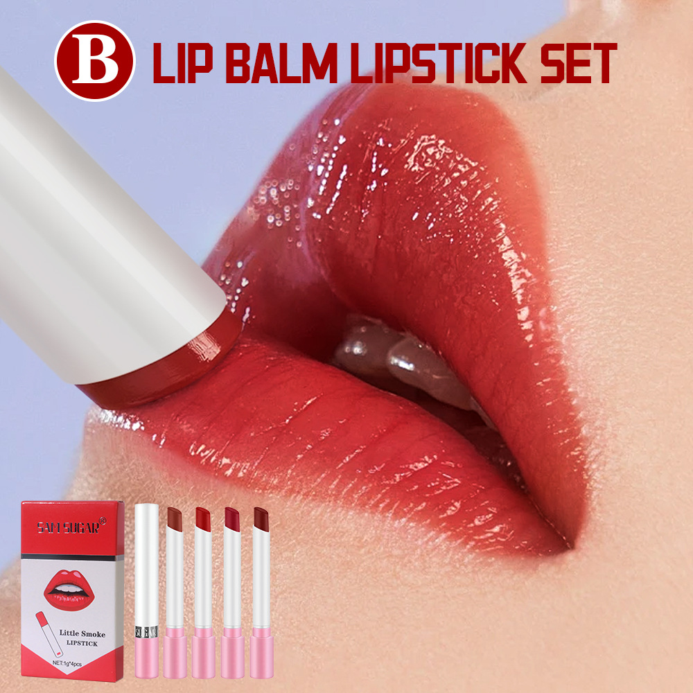 Cigarette Lipstick Set 4 Pcs P - Beauty Makeup Store 리뷰 및 가격