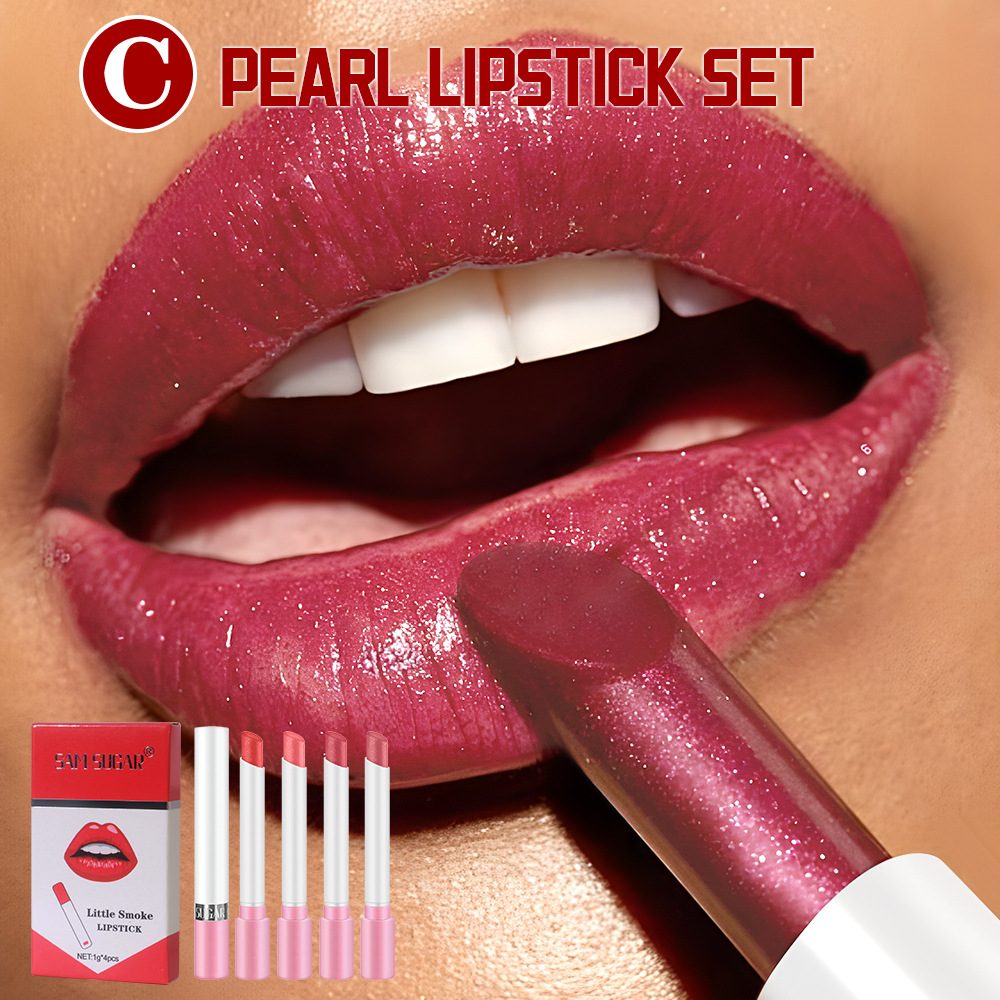 Cigarette Lipstick Set 4 Pcs P - Beauty Makeup Store 리뷰 및 가격