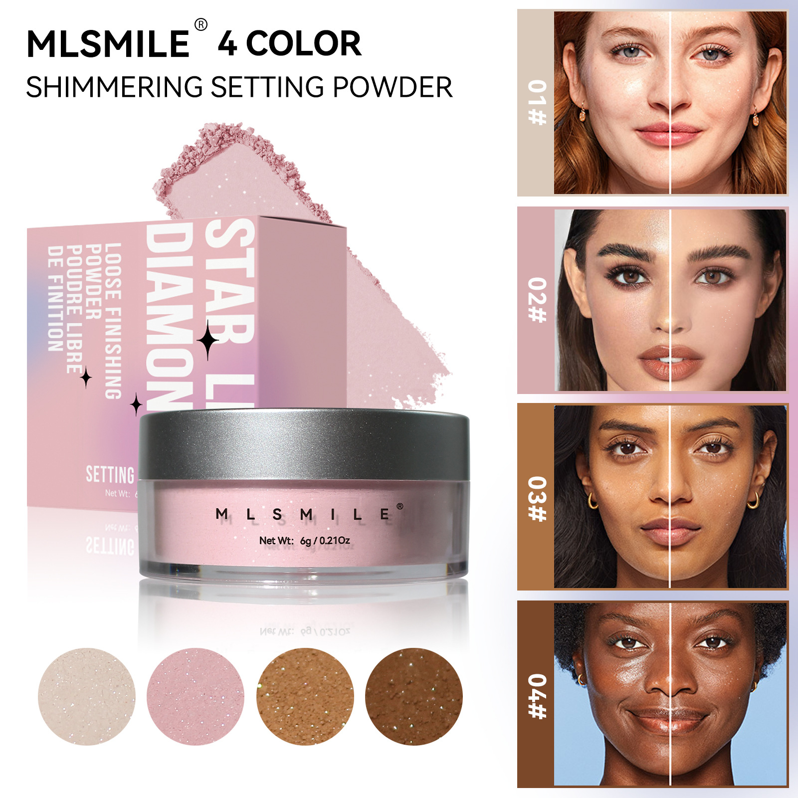 Sweatproof Shimmer Setting Pow - Beauty Makeup Store 리뷰 및 가격