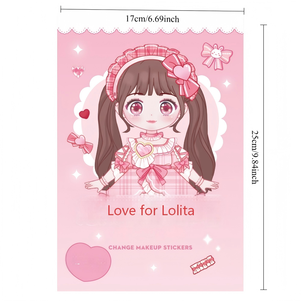 Super Cute Dress Up Stickers f - Beauty Makeup For Kids 리뷰 및 가격