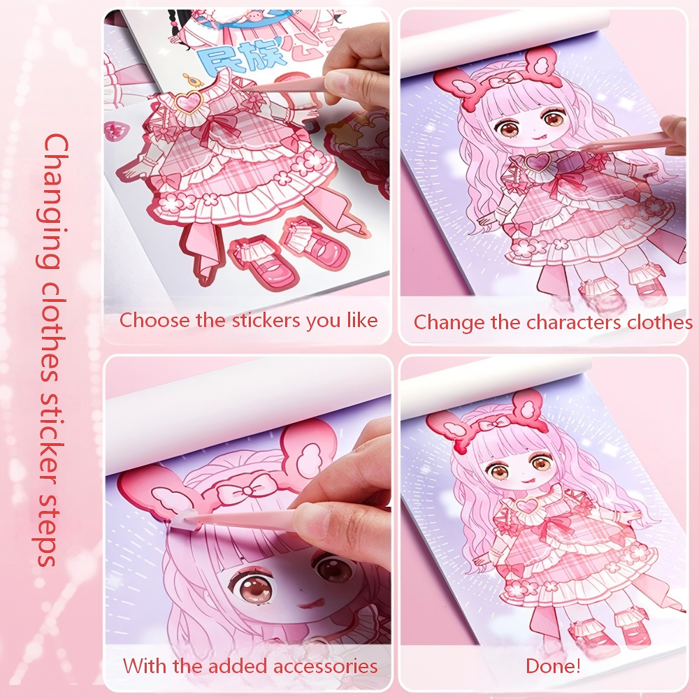 Super Cute Dress Up Stickers f - Beauty Makeup For Kids 리뷰 및 가격