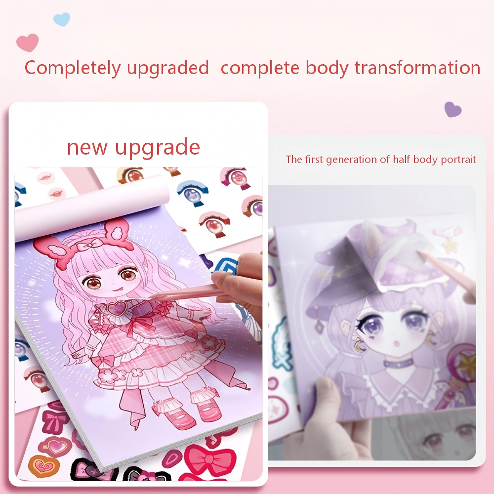 Super Cute Dress Up Stickers f - Beauty Makeup For Kids 리뷰 및 가격