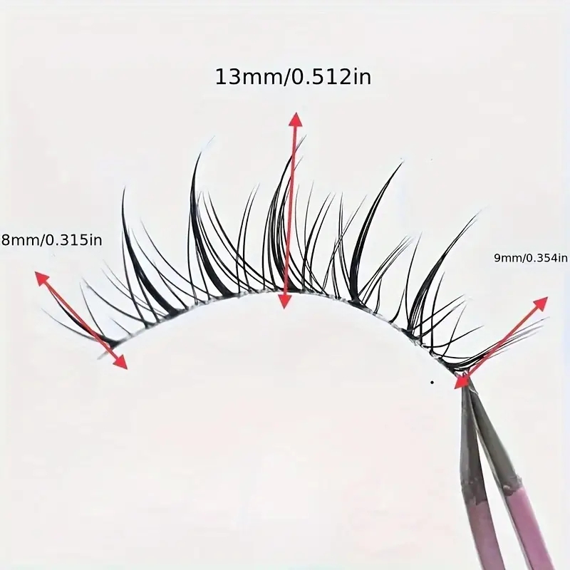 5 Pairs Transparent Stem Wavy  - Beauty Makeup Look 리뷰 및 가격