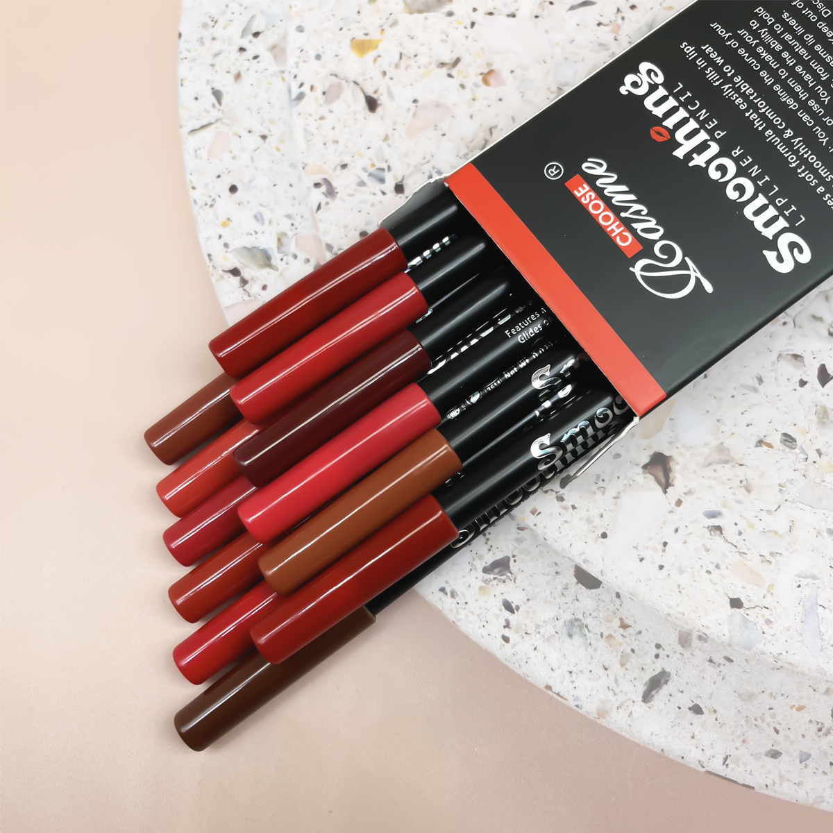 12 Color Nude Matte Lipstick P - Lip Liner Pencil 리뷰 및 가격