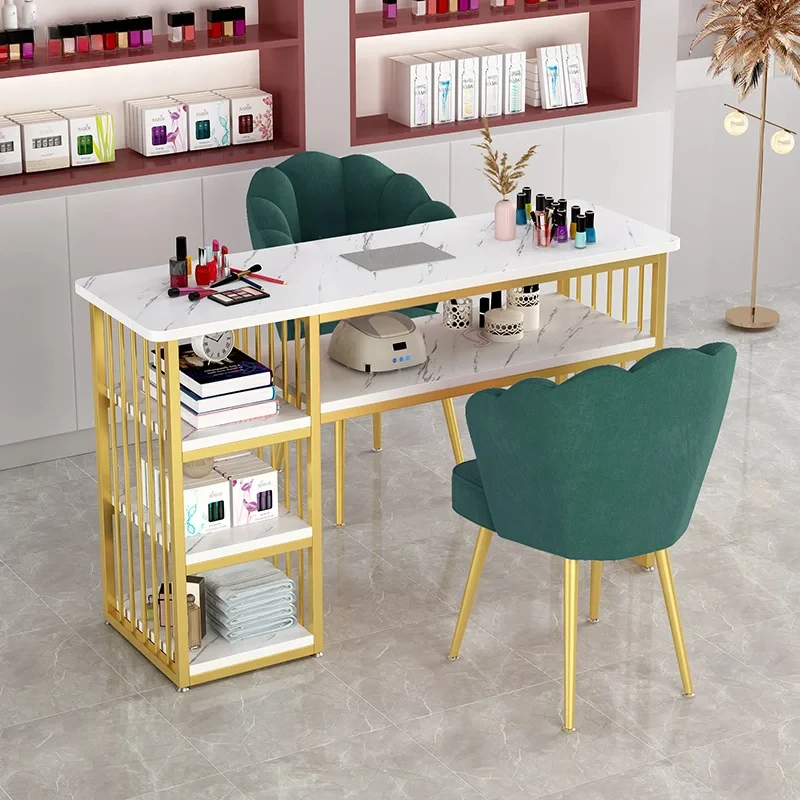 -Light Luxury Nail Table And C - Beauty Makeup Chair 리뷰 및 가격