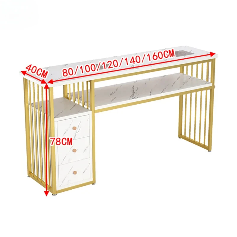 -Light Luxury Nail Table And C - Beauty Makeup Chair 리뷰 및 가격