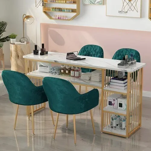 -Light Luxury Nail Table And C - Beauty Makeup Chair 리뷰 및 가격
