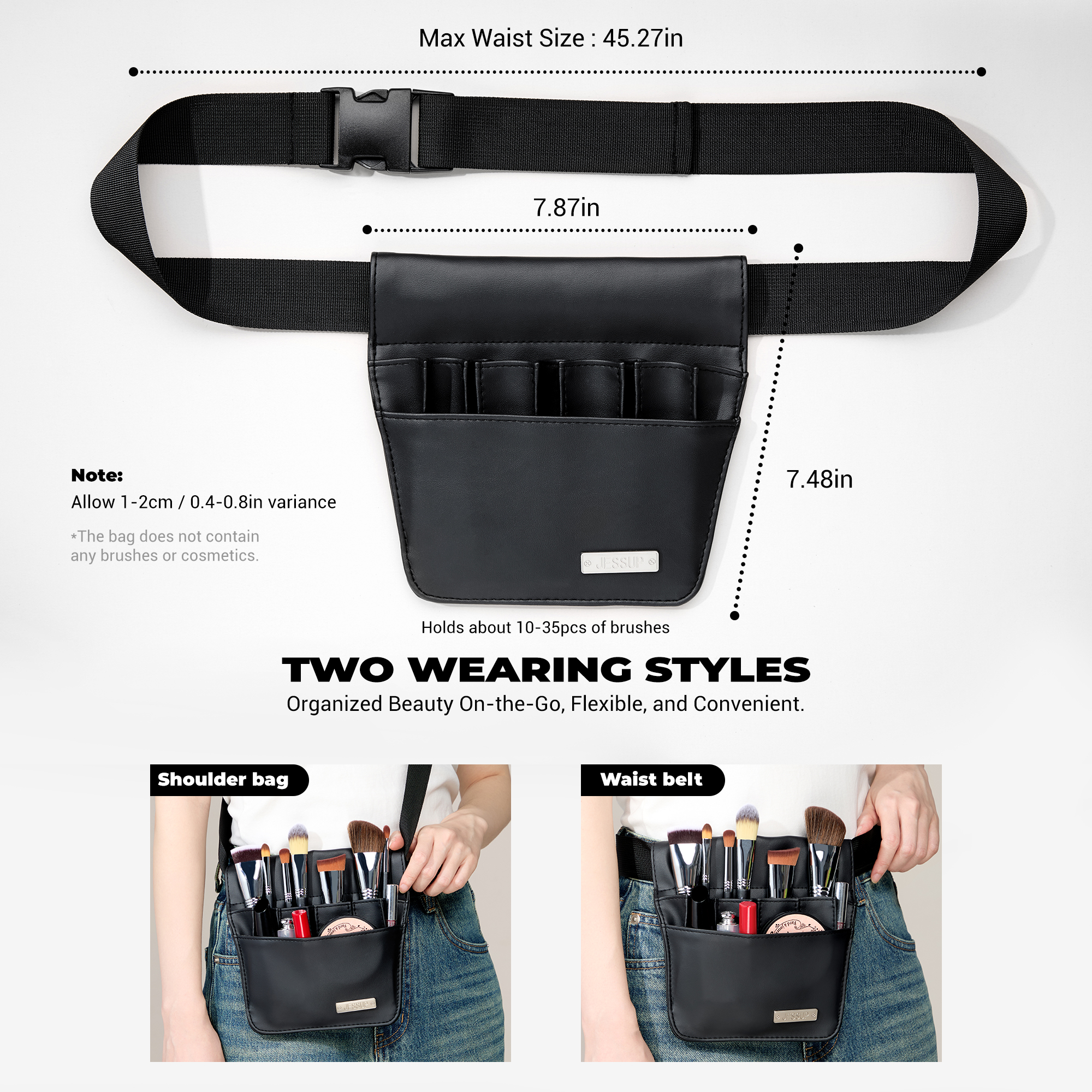 Jessup Makeup Artist Belt Bag  - Woman Beauty Makeup 리뷰 및 가격