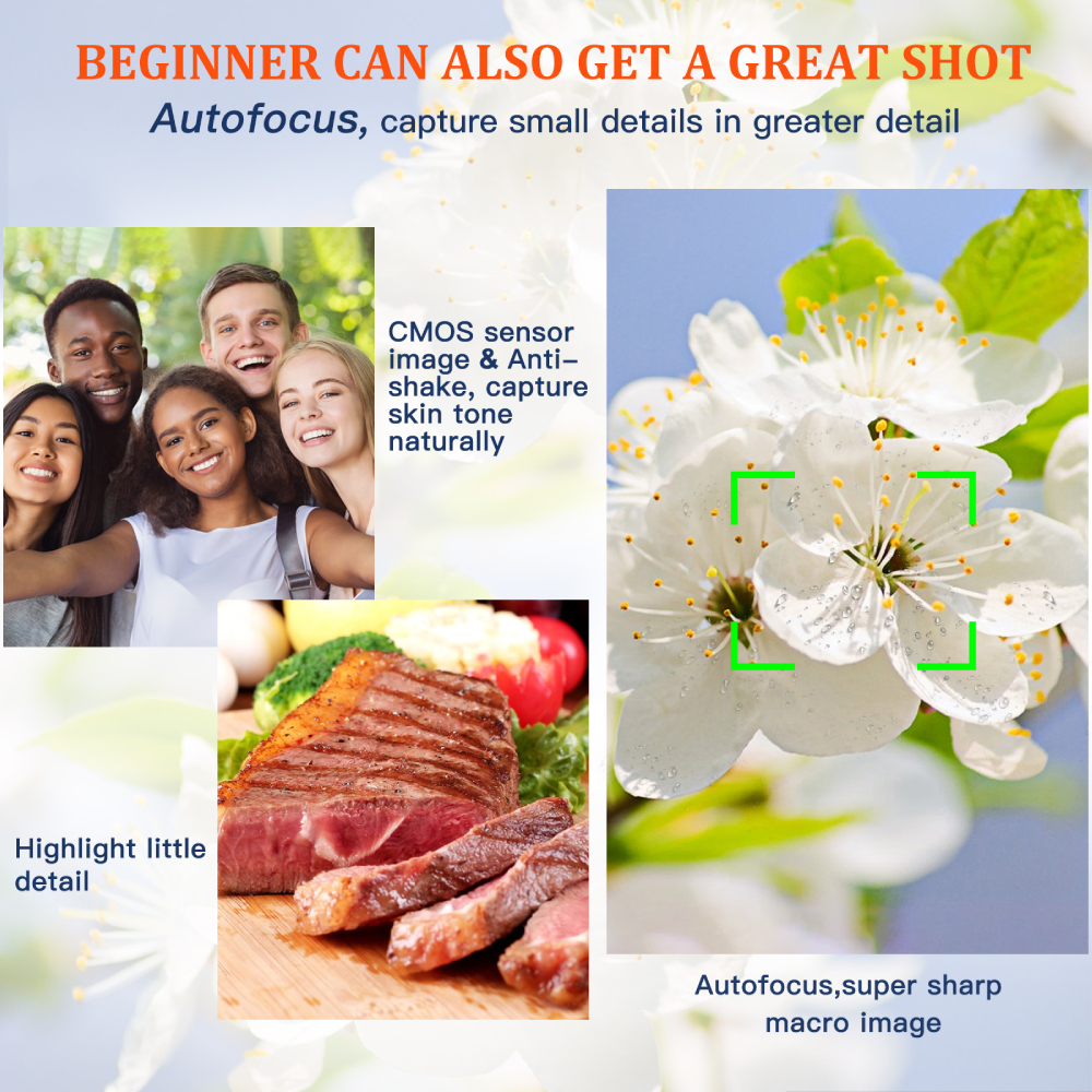 4K Digital Camera Auto Focus 4 - Beauty Makeup Images 리뷰 및 가격