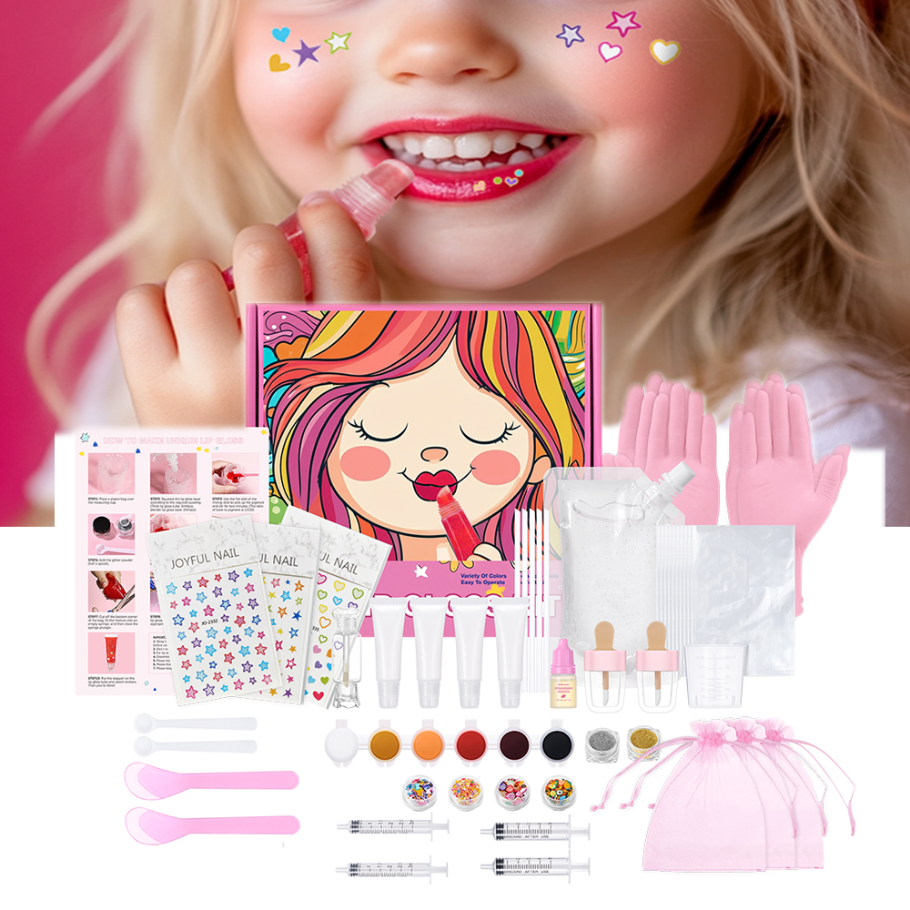 Lip Gloss Base Set Lip Gloss M - Beauty Makeup For Kids 리뷰 및 가격
