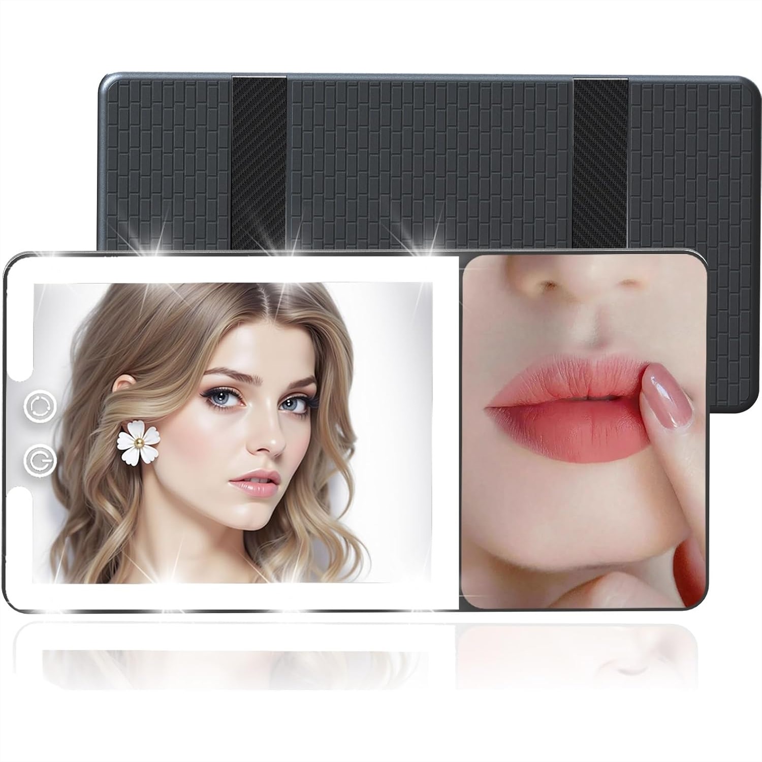 Car Visor Vanity Mirror with L - Beauty Makeup Images 리뷰 및 가격
