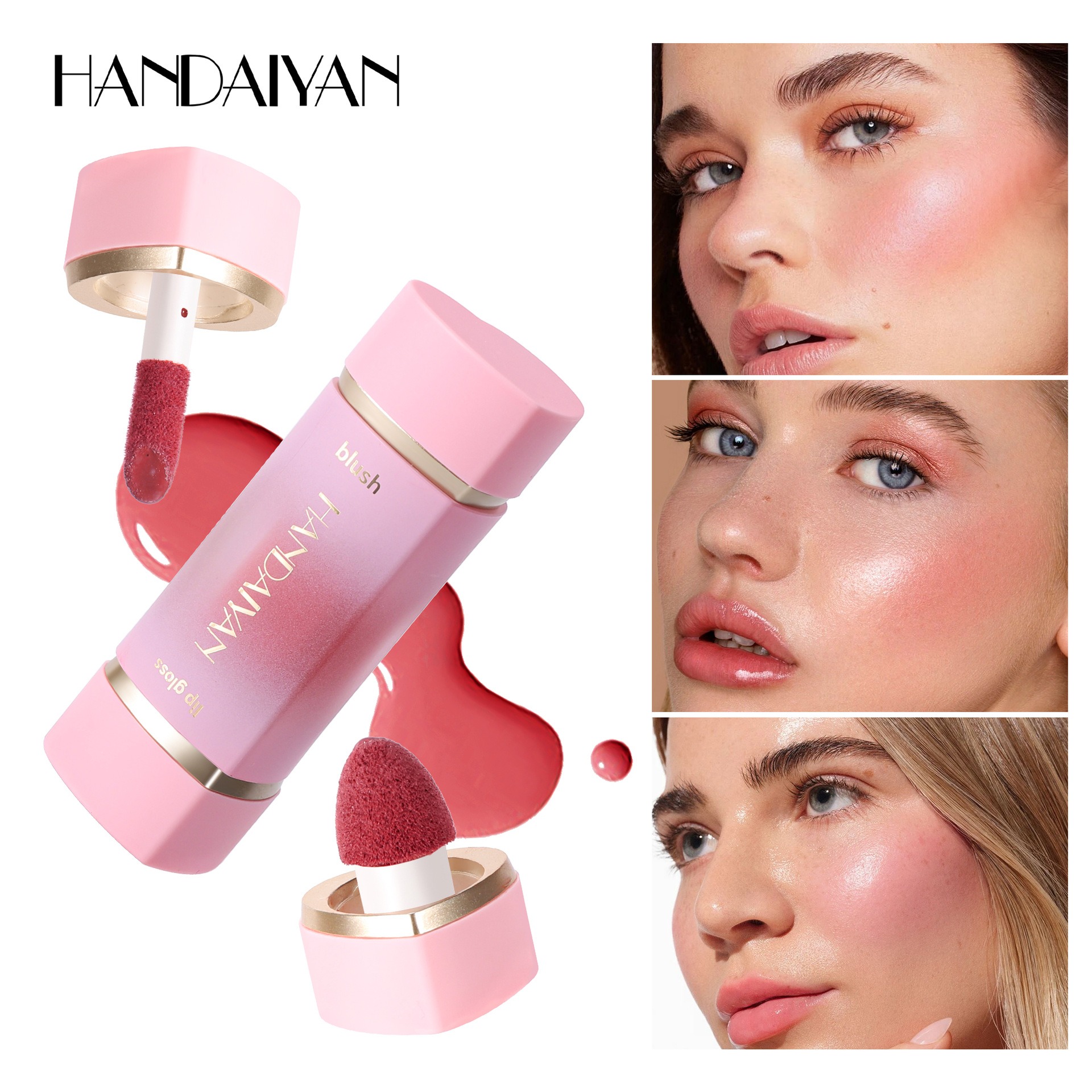 Double-ended Liquid Blush Matt - Beauty Makeup Look 리뷰 및 가격
