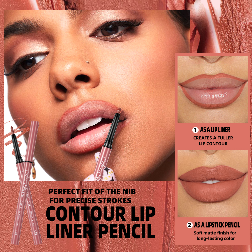 QIBEST Matte Lip Liner Set 12  - Lip Liner Pencil 리뷰 및 가격