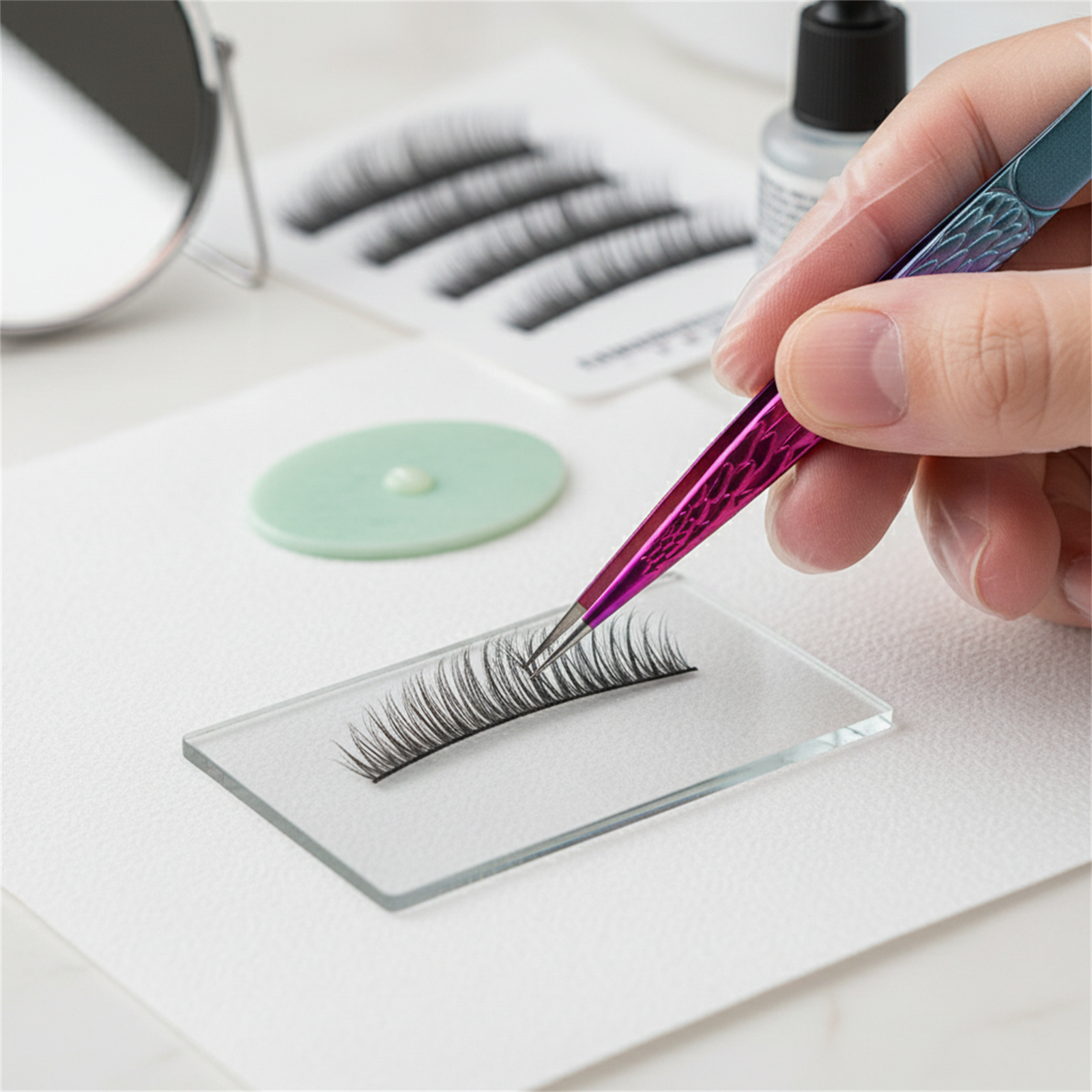 High Precision Lash Tweezers S - Beauty Makeup Tips 리뷰 및 가격