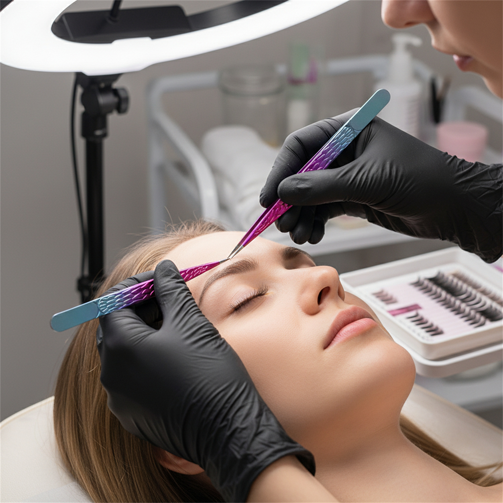 High Precision Lash Tweezers S - Beauty Makeup Tips 리뷰 및 가격