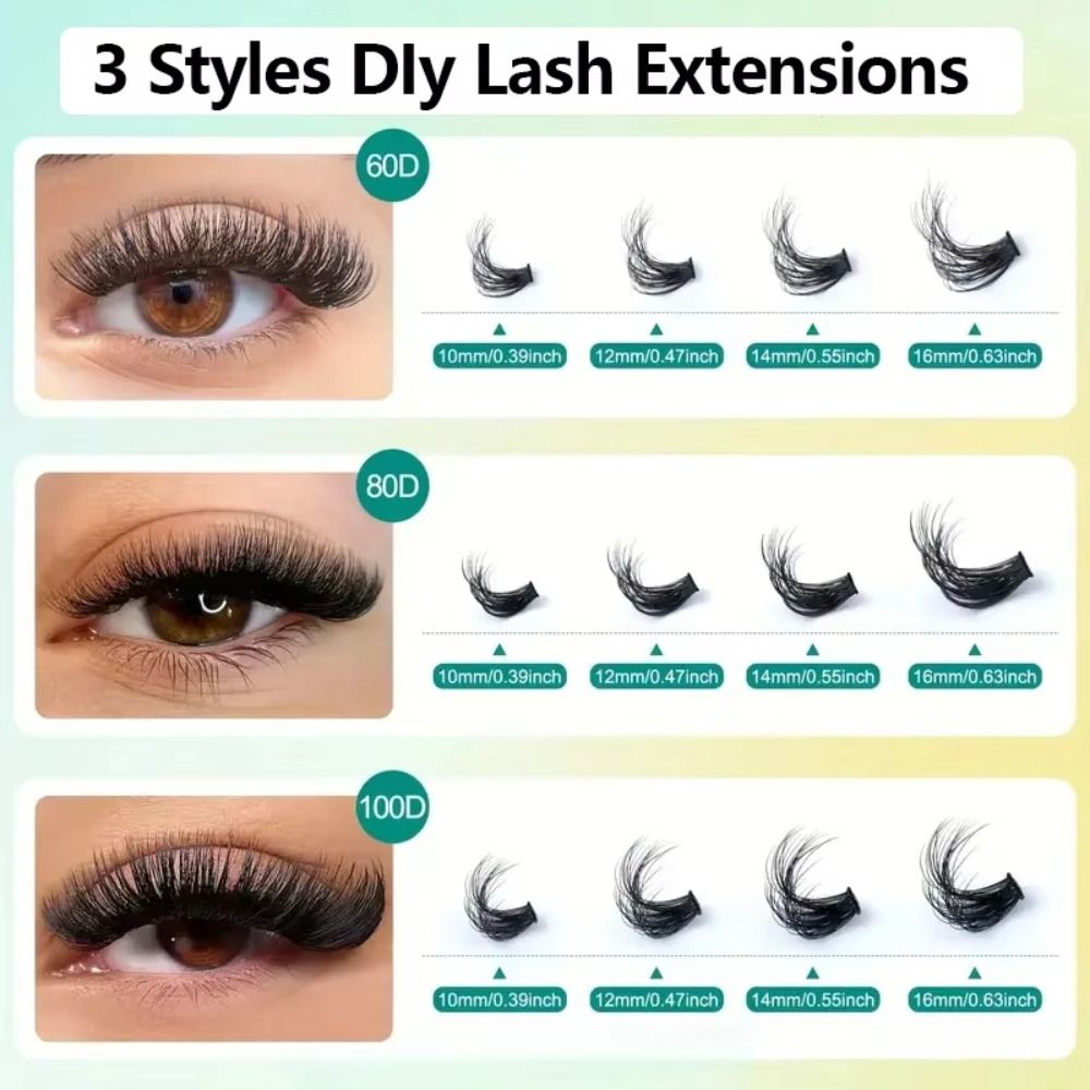 Natural Look False Eyelashes B - Eyelash Extension 리뷰 및 가격