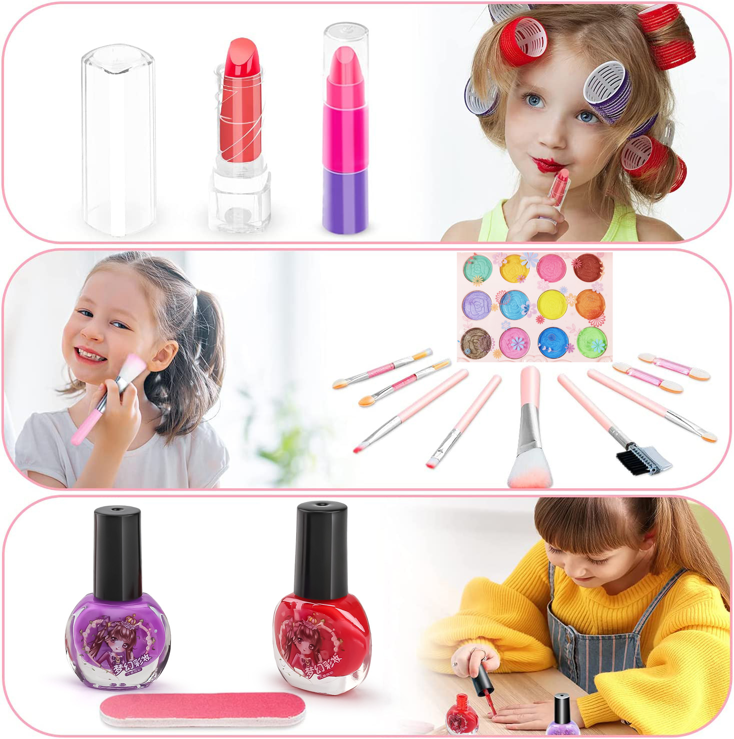 Kids Makeup Toy Kit for Girls, - Beauty Makeup For Kids 리뷰 및 가격