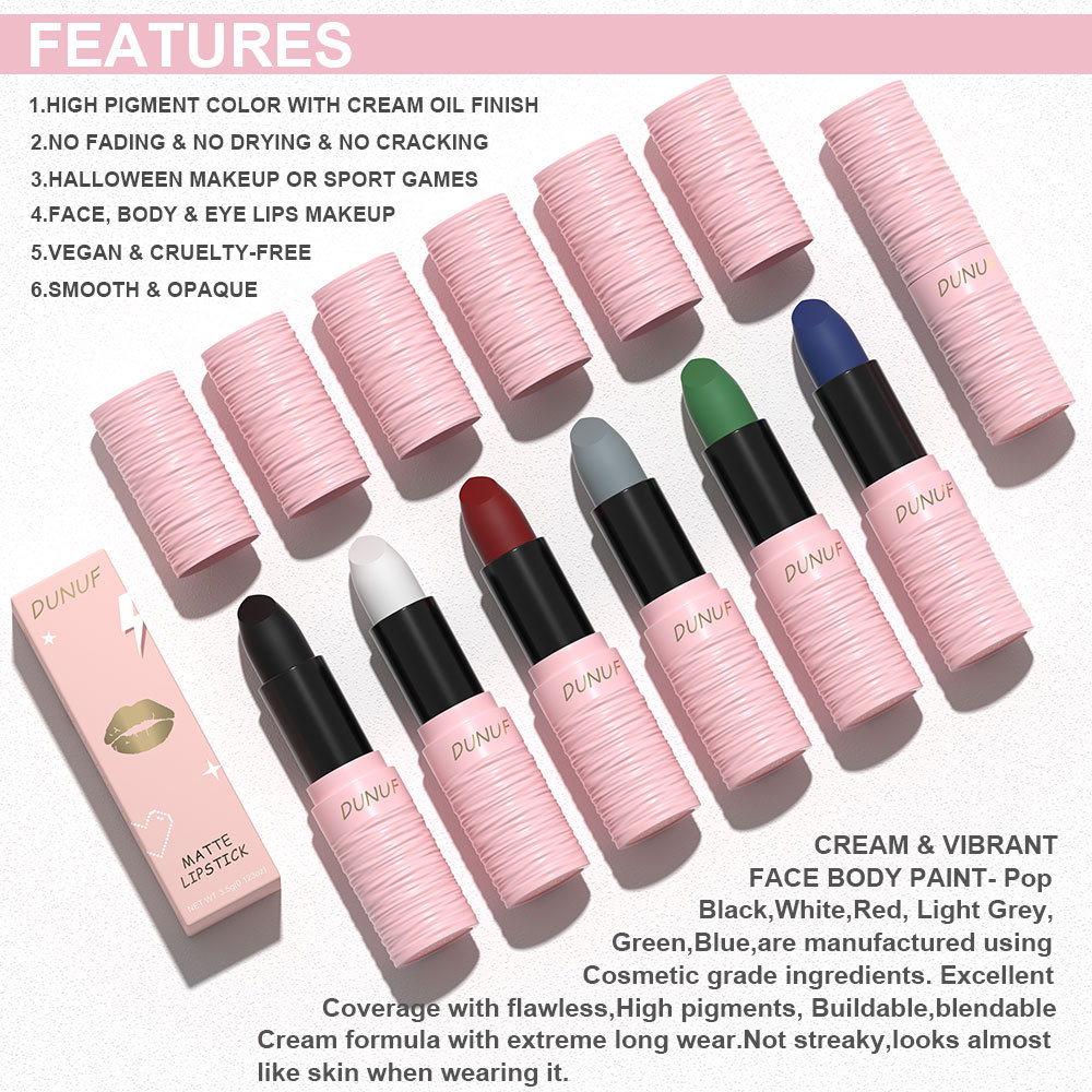 6 Color Matte Lipstick Multipu - Beauty Makeup Store 리뷰 및 가격