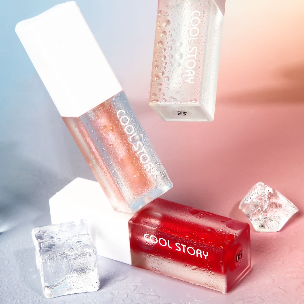 Transparent Glitter Lip Oil 6  - Beauty Makeup Store 리뷰 및 가격