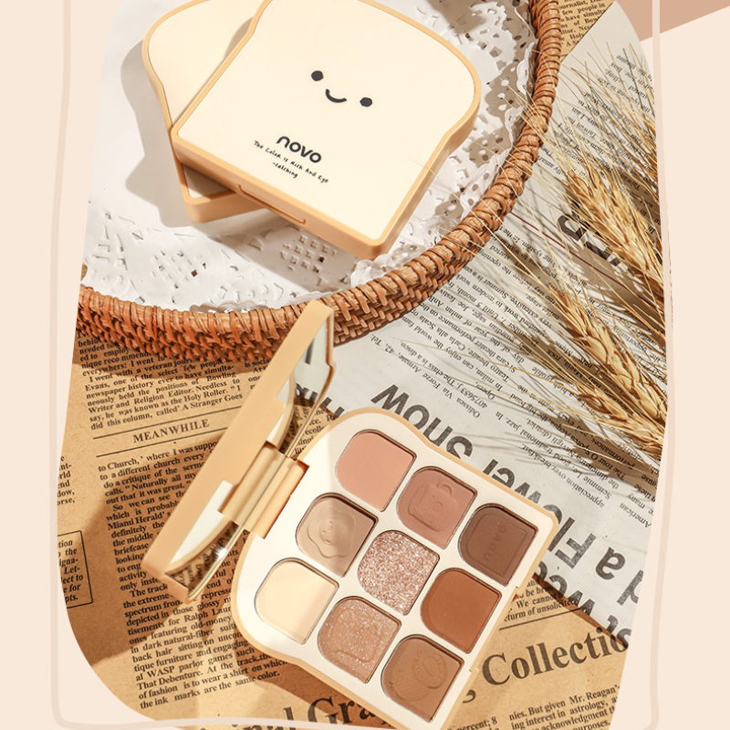 NOVO Toast 9 Colors Matte Eyes - Beauty Makeup Novo 리뷰 및 가격