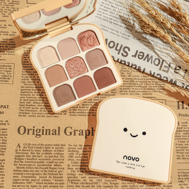 NOVO Toast 9 Colors Matte Eyes - Beauty Makeup Novo 리뷰 및 가격