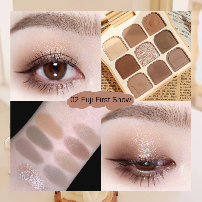 NOVO Toast 9 Colors Matte Eyes - Beauty Makeup Novo 리뷰 및 가격