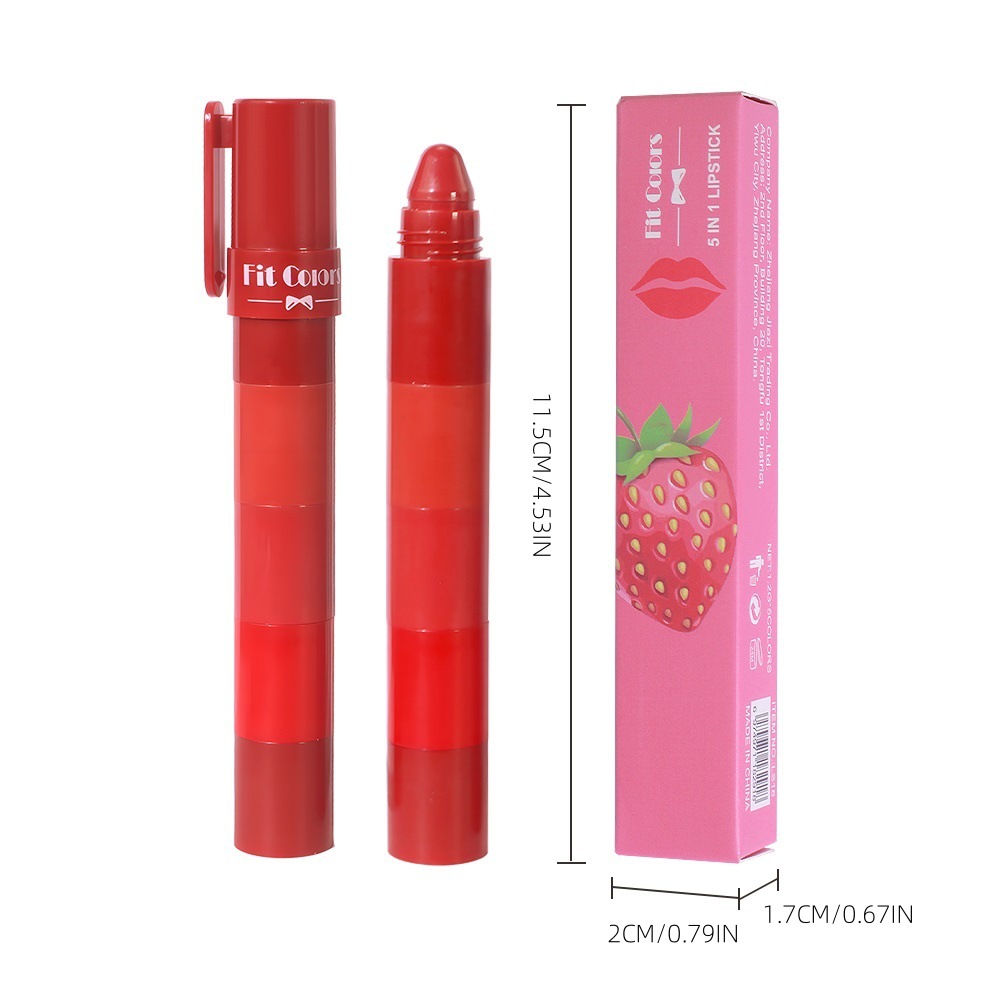5 in 1 Lip Makeup Set Fruit Sc - Beauty Makeup Store 리뷰 및 가격