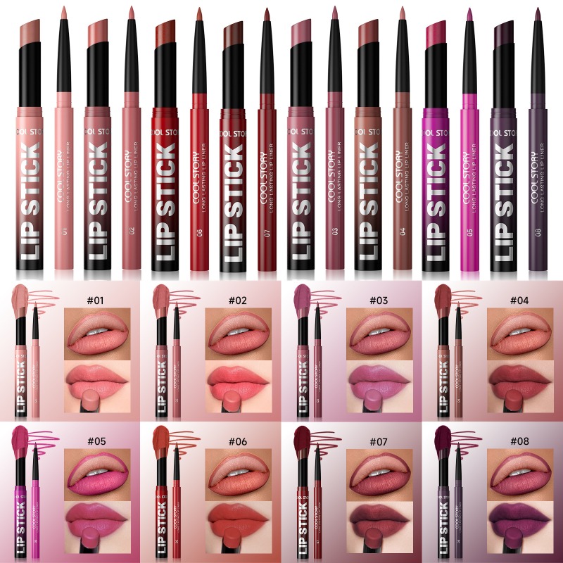 Lip Liner and Lipstick Set 2 i - Beauty Makeup Store 리뷰 및 가격