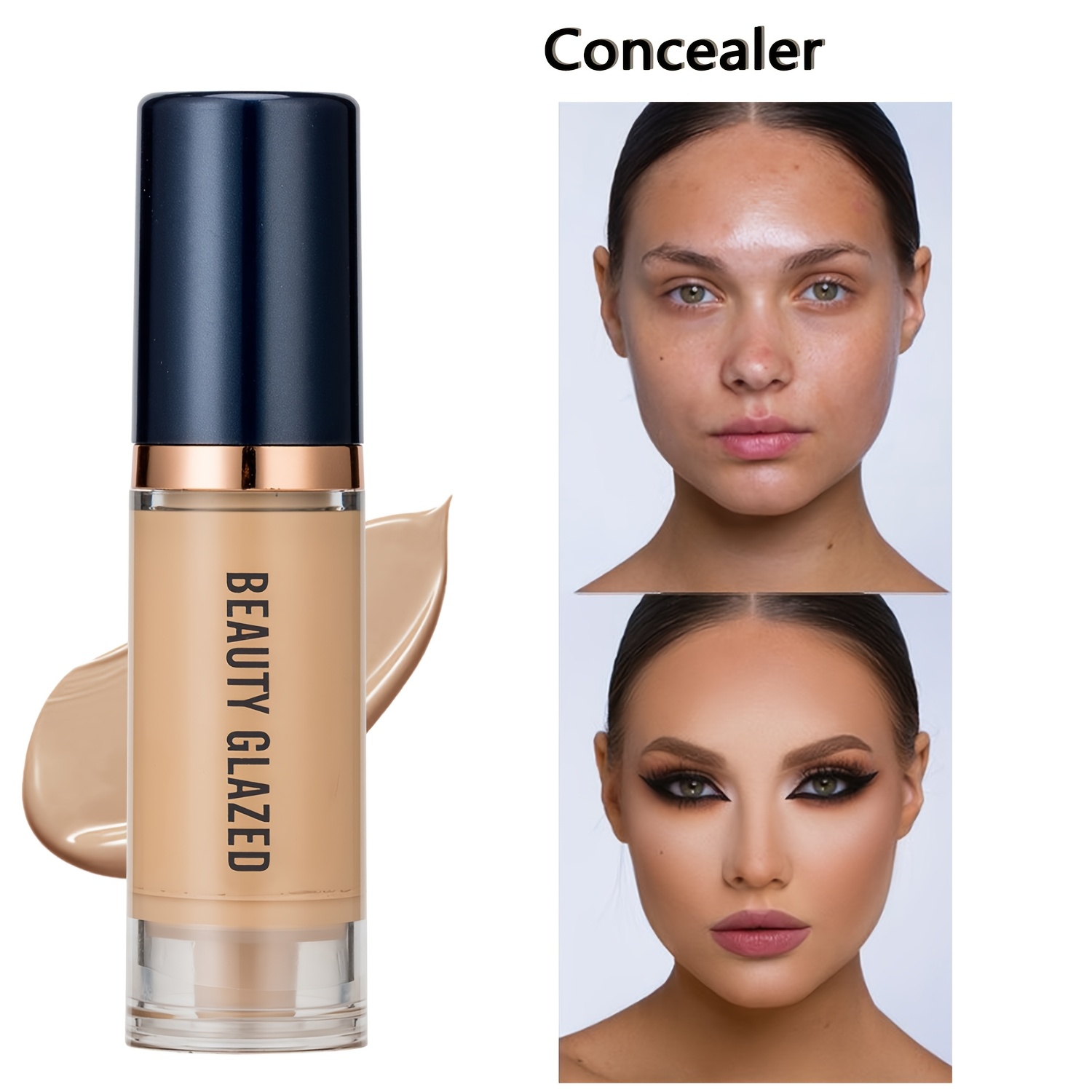 BEAUTY GLAZED 2Pcs Makeup Set  - Beauty Makeup Look 리뷰 및 가격