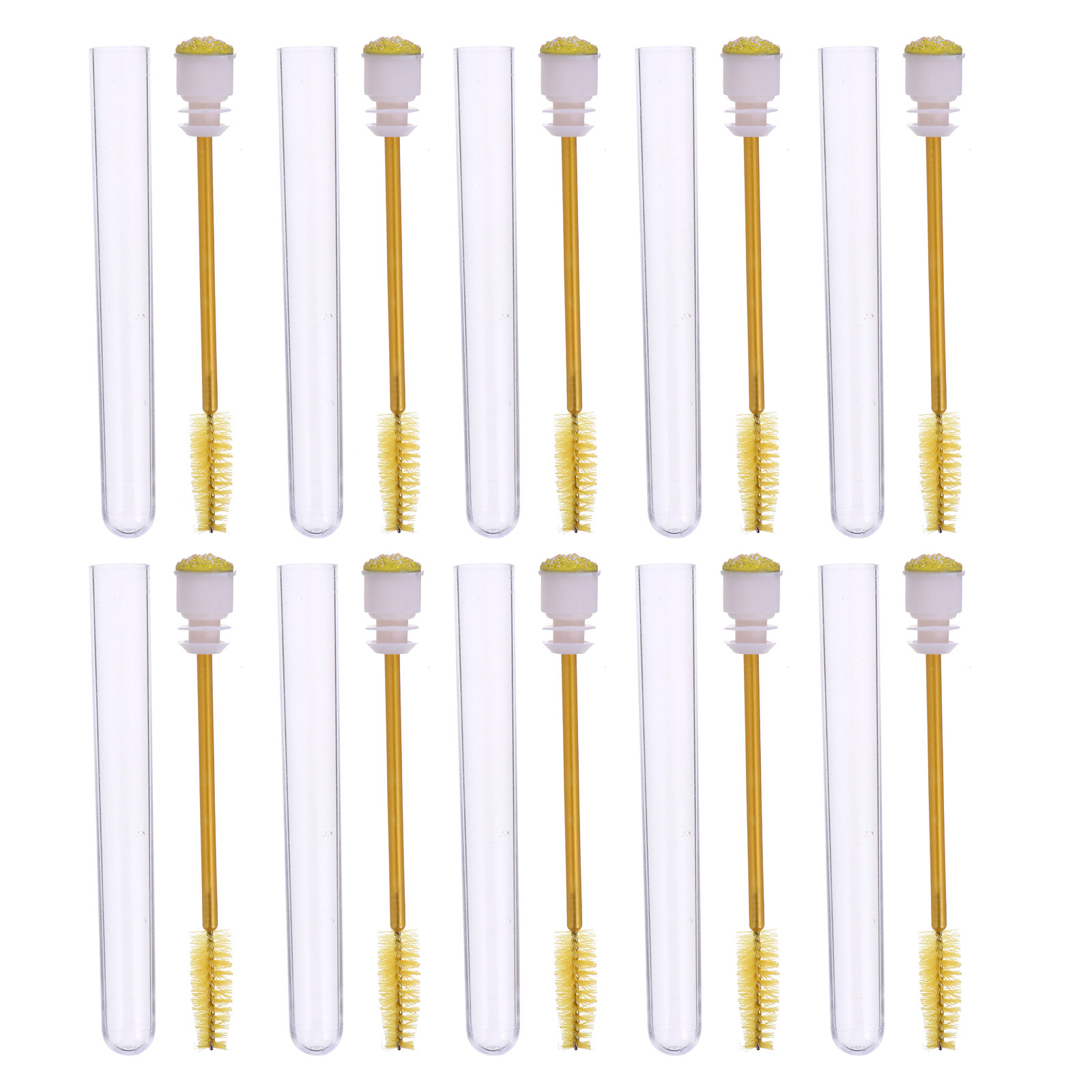 20Pcs Eyelash Brush Tubes ABS  - Beauty Makeup Store 리뷰 및 가격