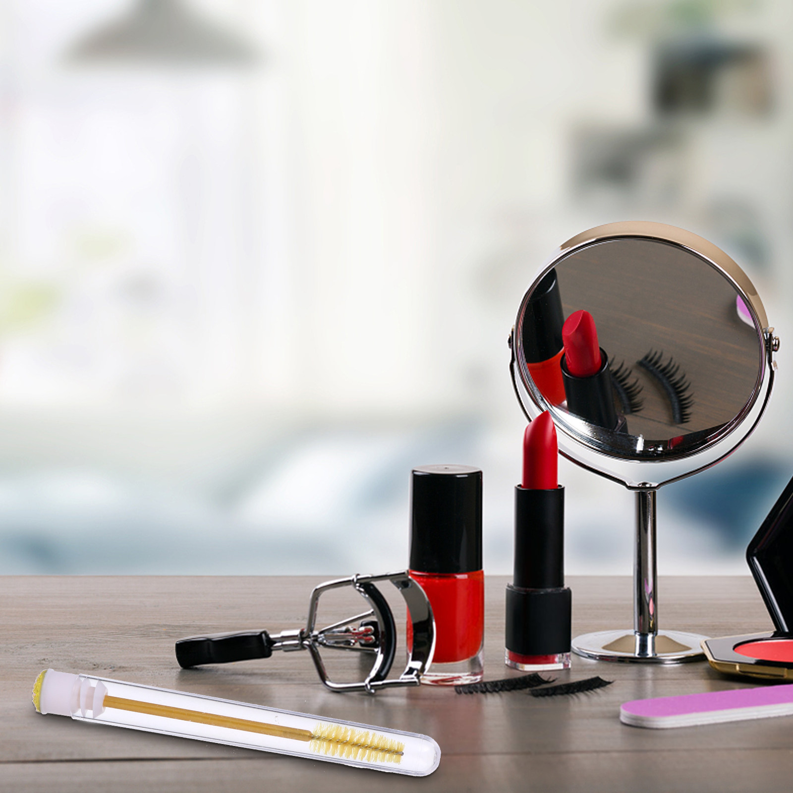 20Pcs Eyelash Brush Tubes ABS  - Beauty Makeup Store 리뷰 및 가격