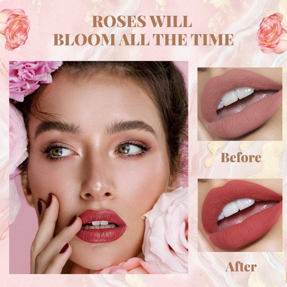 Marble Pattern Lipstick Set Ve - Beauty Makeup Store 리뷰 및 가격