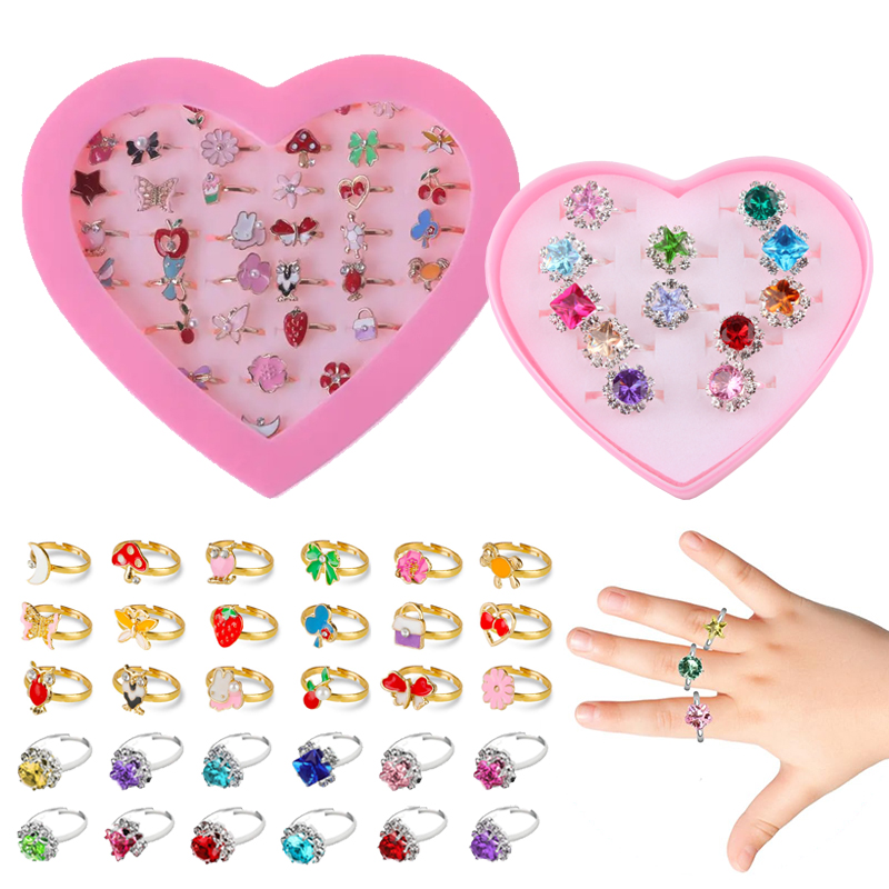 Children Rings Adjustable Exqu - Beauty Makeup For Kids 리뷰 및 가격