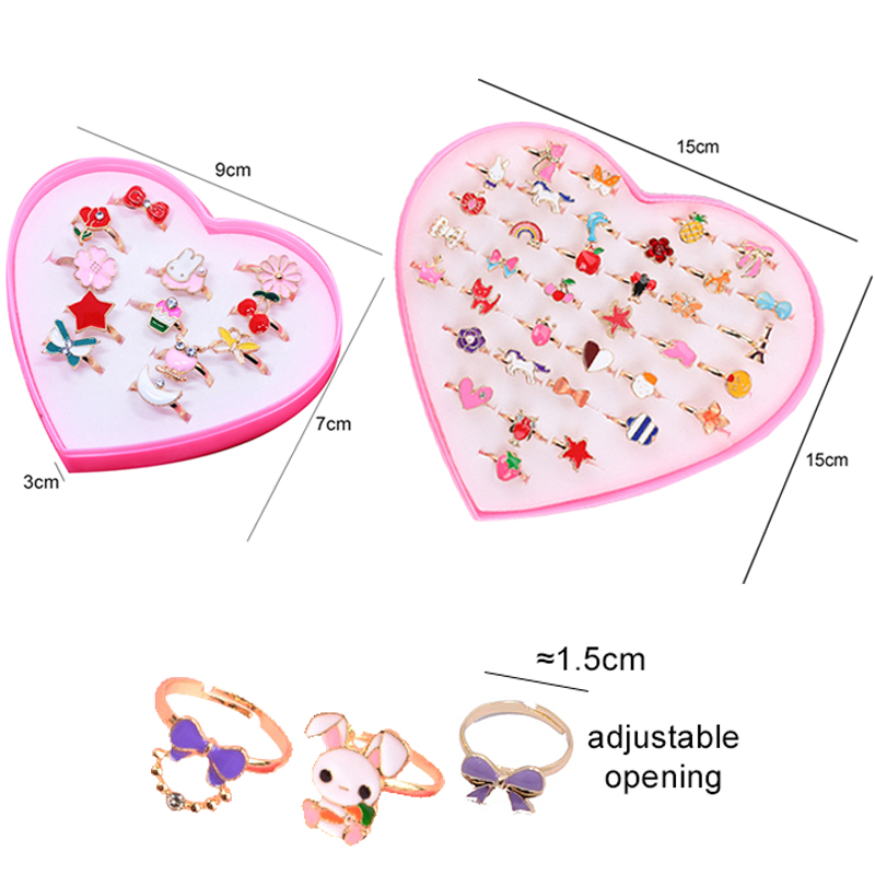Children Rings Adjustable Exqu - Beauty Makeup For Kids 리뷰 및 가격
