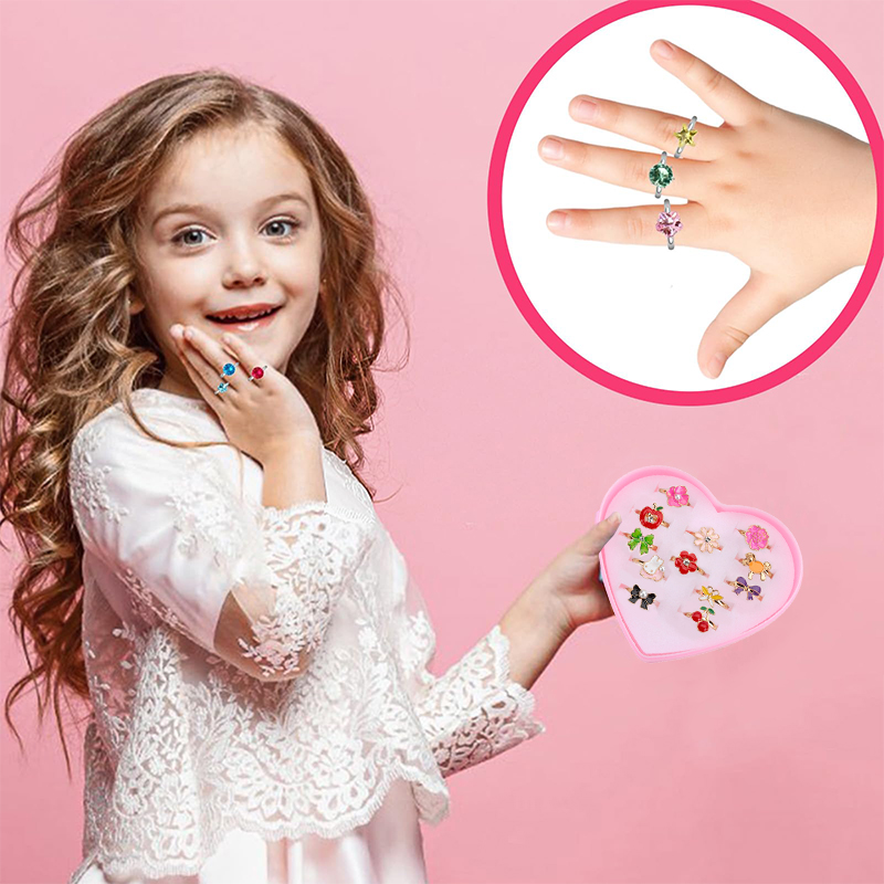 Children Rings Adjustable Exqu - Beauty Makeup For Kids 리뷰 및 가격