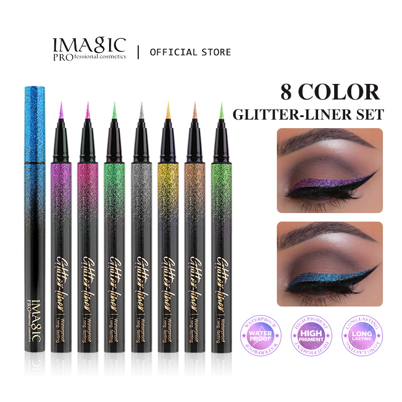 IMAGIC 8 Color Glitter Eyeline - Beauty Makeup Images 리뷰 및 가격