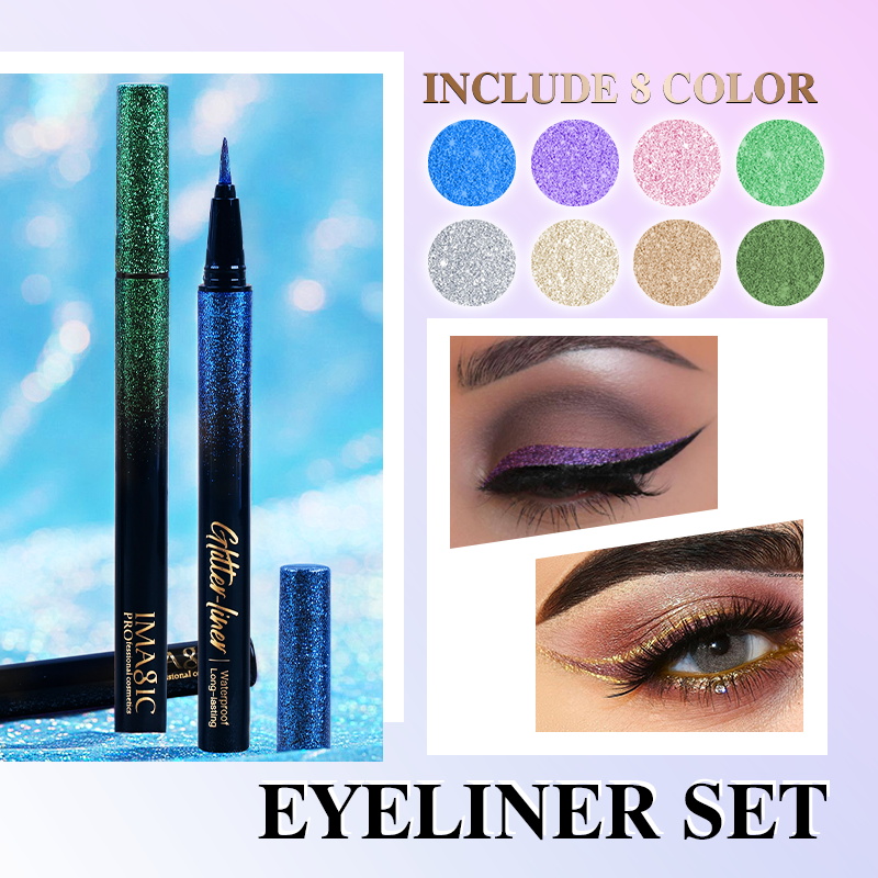 IMAGIC 8 Color Glitter Eyeline - Beauty Makeup Images 리뷰 및 가격