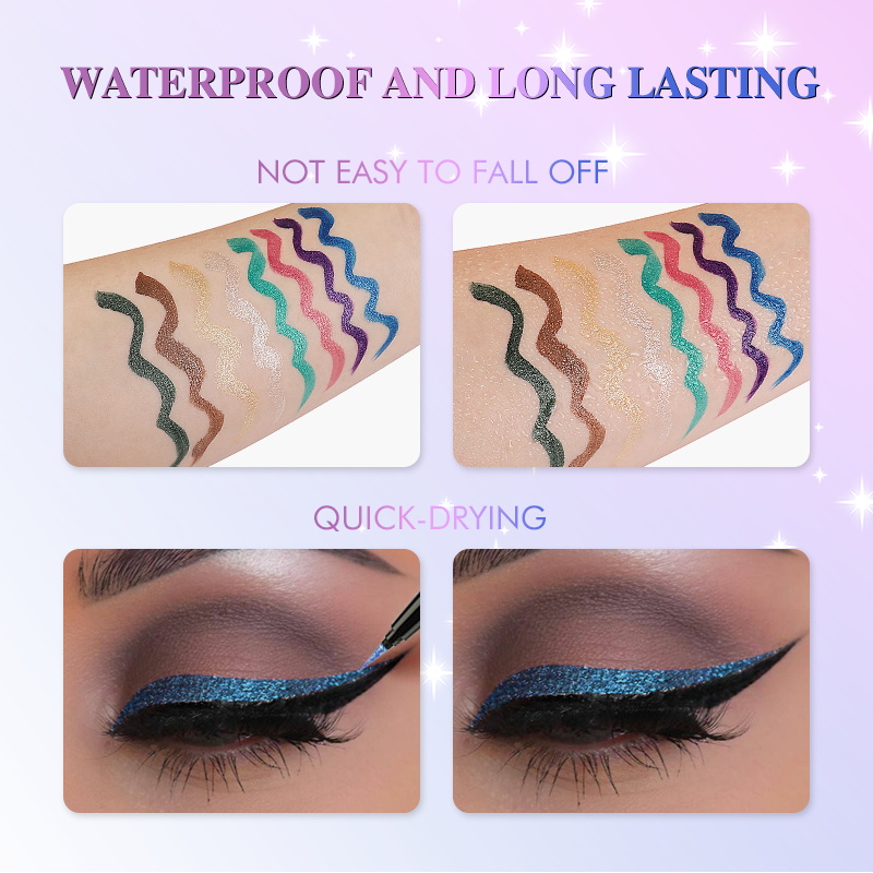 IMAGIC 8 Color Glitter Eyeline - Beauty Makeup Images 리뷰 및 가격