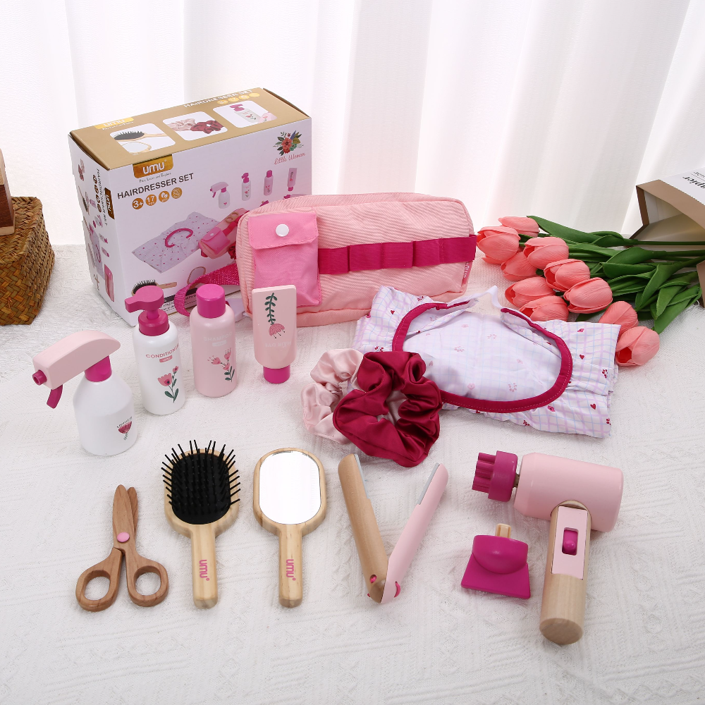 Wooden Makeup Toy Kits for Lit - Beauty Makeup Games 리뷰 및 가격