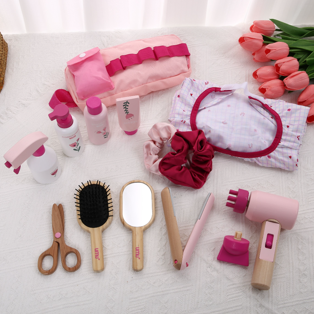 Wooden Makeup Toy Kits for Lit - Beauty Makeup Games 리뷰 및 가격