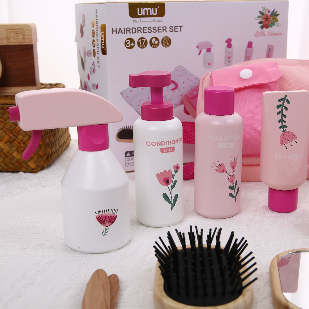 Wooden Makeup Toy Kits for Lit - Beauty Makeup Games 리뷰 및 가격
