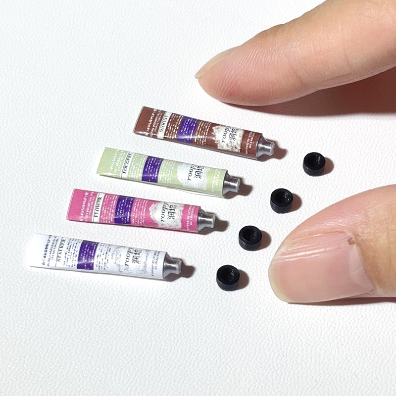 2Pcs 1:6/1:12 Dollhouse Miniat - Makeup Beauty House 리뷰 및 가격